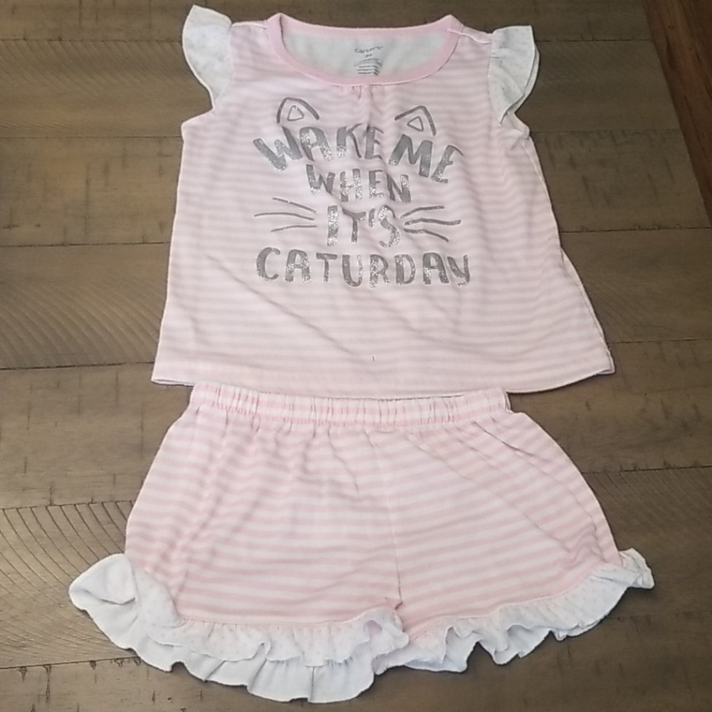 Toddler Pajamas Shirt and Shorts 3T